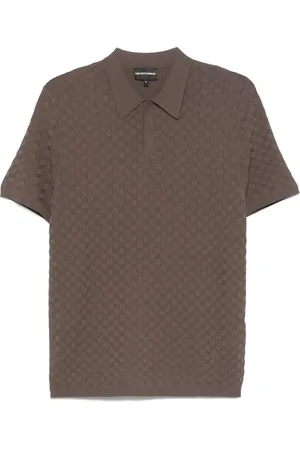 Emporio Armani Knitted polo shirt