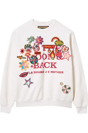 La DoubleJ X Mother logo-print sweatshirt