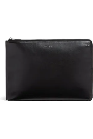 Ermenegildo Zegna Leather clutch bag