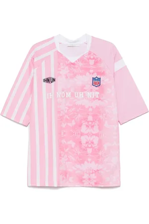 Ih Nom Uh Nit Stripe patch T-shirt