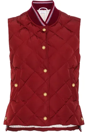 Thom Browne Diamond-quilted down gilet