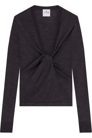 Courrèges Twist-detail jumper