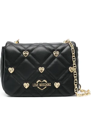 Moschino Matelass??-effect cross body bag