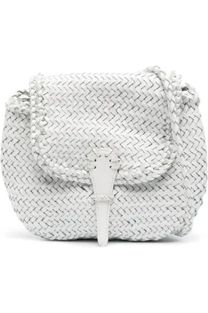 Dragon Diffusion Mini City woven crossbody bag