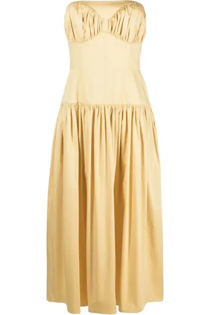 TOVE Lauryn strapless midi dress