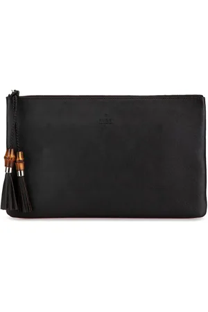 Gucci 2000-2015 Calfskin Bamboo Tassel clutch bag