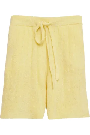 THE ELDER STATESMAN Ribbed shorts