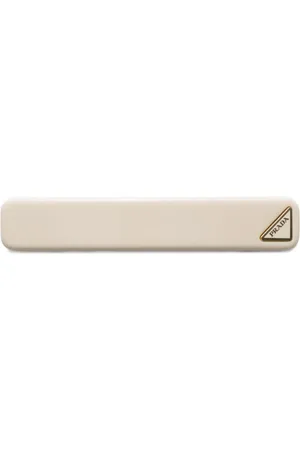 Prada Triangle-logo hair clip