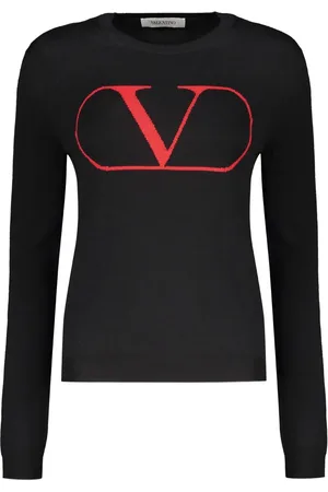 VALENTINO GARAVANI Intarsia-knit logo jumper