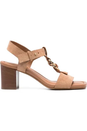 ULLA JOHNSON 75mm suede sandals