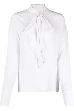 GENNY Pussy-bow collar shirt