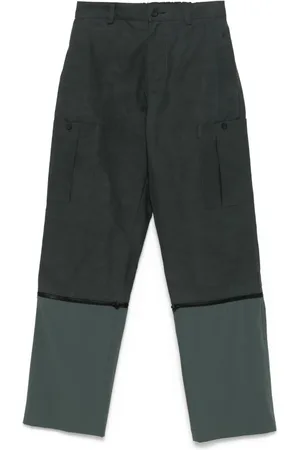 GR10K Waxed cotton cargo trousers