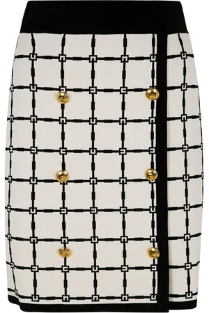 Elisabetta Franchi Jacquard skirt