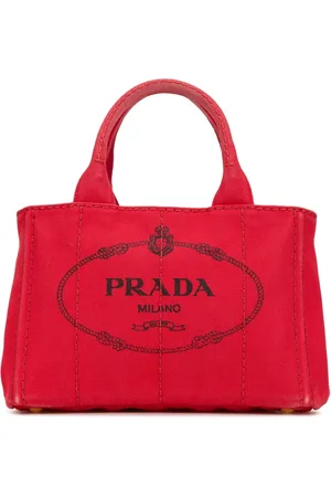 Prada 2010-2024 Small Canapa Logo satchel