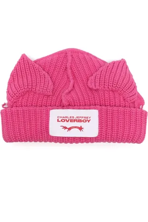 Charles Jeffrey Loverboy Ears-detailed beanie