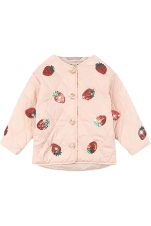 Konges Sløjd Strawberry-motif jacket