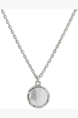 EMANUELE BICOCCHI Flourish Mother of Pearl amulet necklace