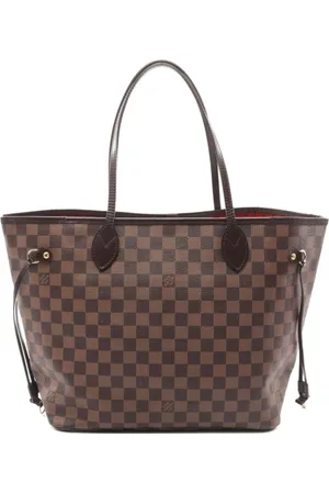 LOUIS VUITTON 2012 Neverfull MM Damier Ebene shoulder bag