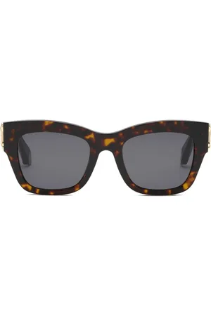 Roberto Cavalli Mirror Snake-plaque sunglasses