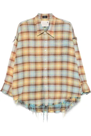 R13 Shredded-seam shirt