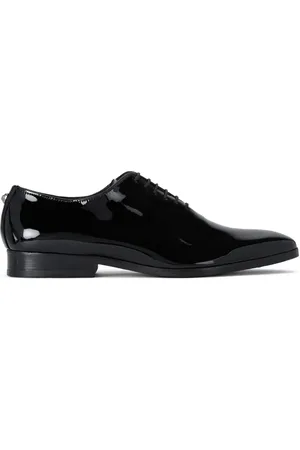 Kurt Geiger Logan patent-leather Oxford shoes