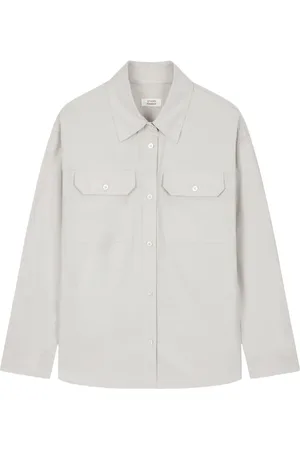 Studio Tomboy Two-pocket button-up shirt