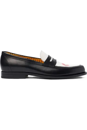 Scarosso Mouth-motif loafers