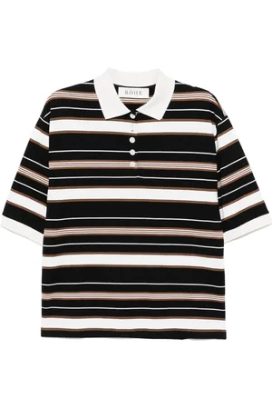 Rohe Striped polo top