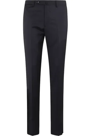 TAGLIATORE Wool straight-leg trousers