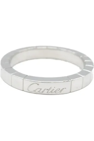 Cartier 2010s 18K white gold Lani??re ring