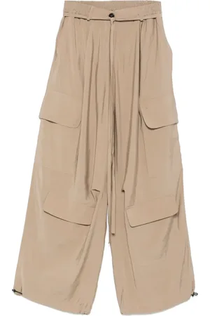 ISABEL BENENATO Wide-leg cargo pants