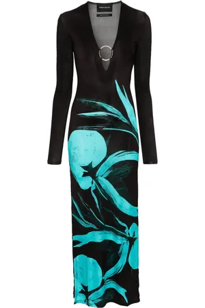 Louisa Ballou Helios floral-print maxi dress