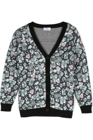 Chiara Ferragni Eyelike graphic-print cardigan