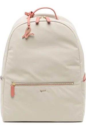 AGNÈS B. Logo-plaque backpack