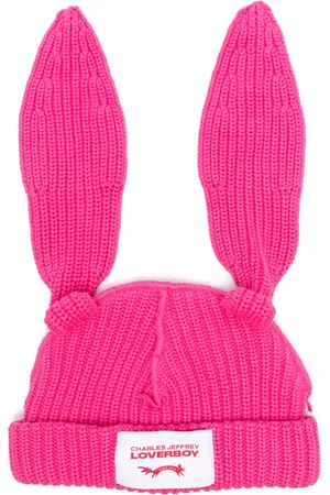 Charles Jeffrey Loverboy Ears-detailed beanie