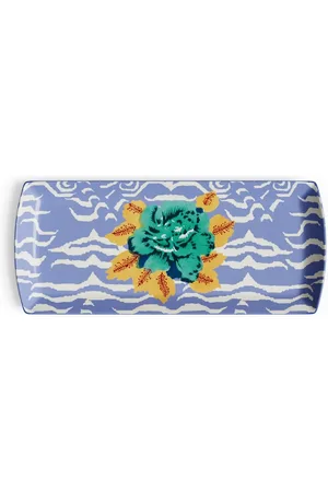 LISA CORTI Floral-print platter