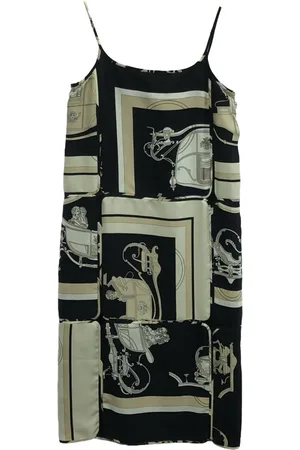 Hermès 2020s silk mini dress