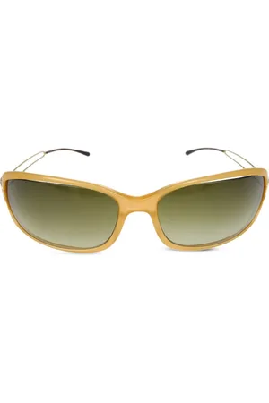CHANEL 1990-2000s rectangle-frame sunglasses