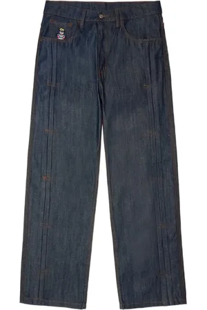 KIDSUPER STUDIOS Raw wide-leg jeans
