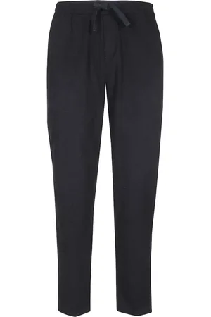 Les Deux Logo-embroidered straight-leg trousers