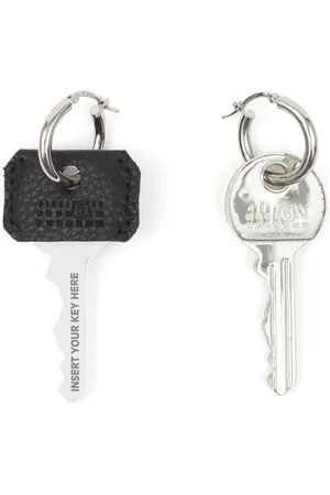 Maison Margiela Numeric Signature Key drop earrings