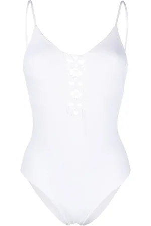 FISICO Braided-detail cut-out swimsuit