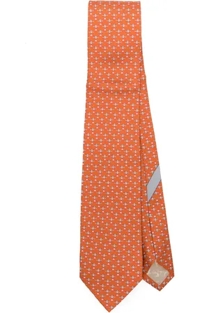 Salvatore Ferragamo Plane-print tie