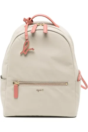 AGNÈS B. Logo-plaque backpack