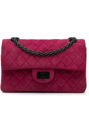 CHANEL 1997-1999 Reissue 2.55 Quilted Velvet Double Flap 225 shoulder bag