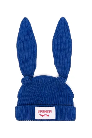 Charles Jeffrey Loverboy Ears-detailed beanie