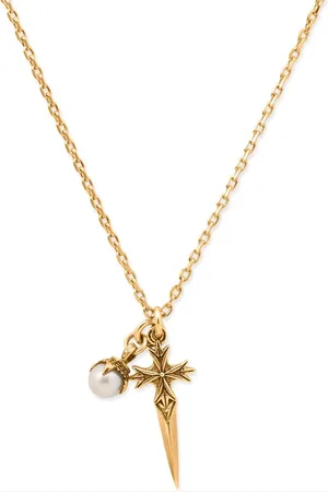 EMANUELE BICOCCHI Pugnale+Pearl necklace