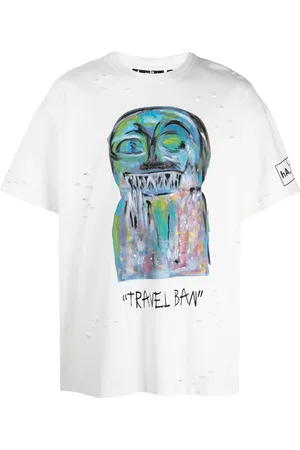 HACULLA Graphic-print distressed-effect T-shirt