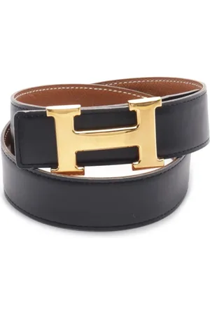 Hermès 1997 Constance reversible leather belt