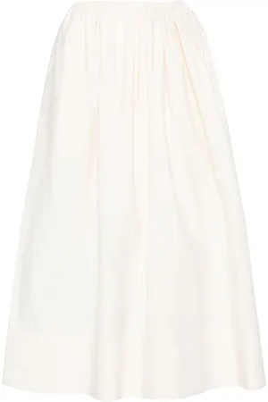 Serafini Pleated midi skirt